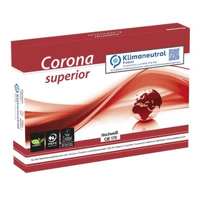 Nr. 1000, 80 g/m², hochweiß, ECF, 169er Weiße, Pack 500 Blatt Artikelbild 1000