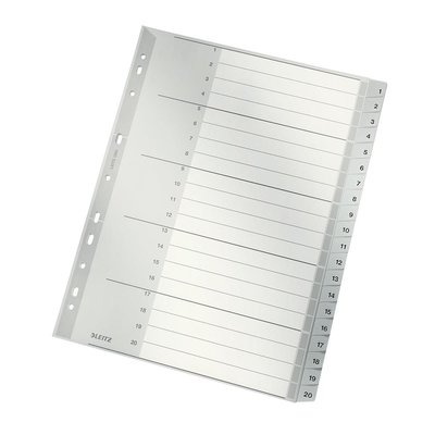 Nr. 1284, A4 Überbreit, 1-20, 20tlg.,
PP, grau Artikelbild 1284