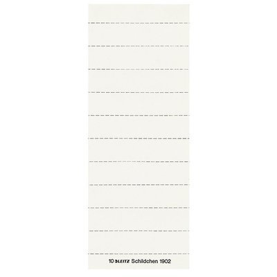Nr. 1902, 60x14mm, 3-zeilig, blanko, Beutel 100 Stück Artikelbild 1902
