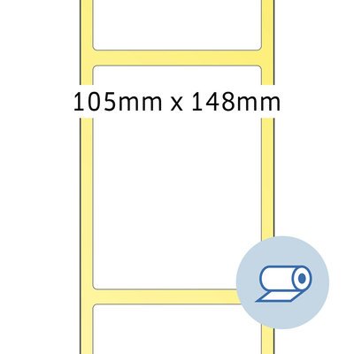 Nr. 24095, 105x148,5mm, weiß, Rolle/1000 Etiketten Artikelbild 24095