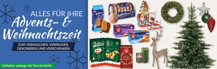Advents- & Weihnachtssortiment von PLATE