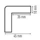 Eckschutzprofil Durable C35 - Miniaturansicht