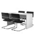 Tisch/Sitzbank-Garnitur Hammerbacher VMPSET1/W - Miniaturansicht