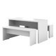 Tisch/Sitzbank-Garnitur Hammerbacher VMPSET1/W - Produktbild