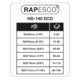 Hebelblockheftgerät Rapesco ECO - Miniaturansicht