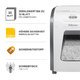 Aktenvernichter Fellowes Powershred - Miniaturansicht