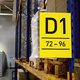 Kennzeichnungstasche Durable Gangschild - Miniaturansicht