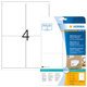 Universaletiketten Herma 10019 - Produktbild