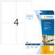 Universaletiketten Herma 10909 - Produktbild