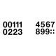 Zahlenetiketten Herma 4189 - Produktbild
