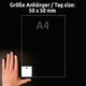 Anhänge-Schilder Zweckform T2003-10 - Miniaturansicht