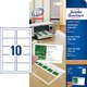 Visitenkarten Zweckform C32011-10 - Produktbild