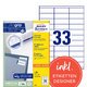 Universaletiketten Zweckform 3421 - Miniaturansicht