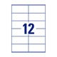 Universaletiketten Zweckform 3424 - Miniaturansicht