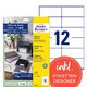 Universaletiketten Zweckform 3424-10 - Miniaturansicht