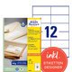 Universaletiketten Zweckform LR3424 - Produktbild