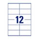 Universaletiketten Zweckform LR3424 - Miniaturansicht