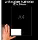 Adressetiketten Zweckform 3426 - Miniaturansicht
