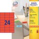 Farbige Etiketten Zweckform - Miniaturansicht