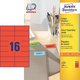 Farbige Etiketten Zweckform - Produktbild