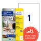 Universaletiketten Zweckform LR3478-10 - Produktbild