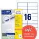 Universaletiketten Zweckform 3484 - Miniaturansicht