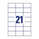 Universaletiketten Zweckform 3652 - Miniaturansicht