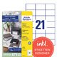 Universaletiketten Zweckform 3652-10 - Miniaturansicht