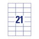 Universaletiketten Zweckform 3652-10 - Miniaturansicht