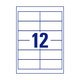 Universaletiketten Zweckform 3659 - Miniaturansicht