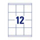 Universaletiketten Zweckform 3661 - Miniaturansicht