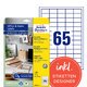 Universaletiketten Zweckform LR3666-10 - Produktbild