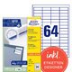 Universaletiketten Zweckform 3667 - Produktbild