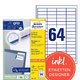 Universaletiketten Zweckform 3667-200 - Miniaturansicht