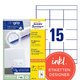 Adressetiketten Zweckform 3669-200 - Produktbild