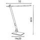 LED-Tischleuchte Unilux Lumilight - Miniaturansicht