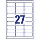 Adressetiketten Zweckform J4721-25 - Miniaturansicht