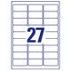 Adressetiketten Zweckform J4721-25 - Miniaturansicht