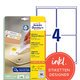 Universaletiketten Zweckform L4732REV-25 - Produktbild