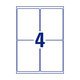 Universaletiketten Zweckform L4733REV-25 - Miniaturansicht
