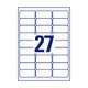 Universaletiketten Zweckform L4737REV-25 - Miniaturansicht