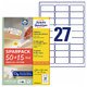 Universaletiketten Zweckform L4737REV-65 - Miniaturansicht