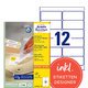 Universaletiketten Zweckform L4743REV-100 - Produktbild
