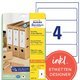 Rückenschilder Zweckform LR4761-25 - Produktbild