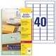 Folienetiketten Zweckform L4770-25 - Produktbild