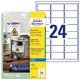 Folienetiketten Zweckform J4773-10 - Produktbild