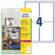 Folienetiketten Zweckform L4774-20 - Produktbild