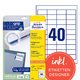 Universaletiketten Zweckform 4780 - Produktbild