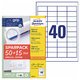 Universaletiketten Zweckform 4780-65 - Miniaturansicht