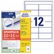 Universaletiketten Zweckform 4781-65 - Miniaturansicht